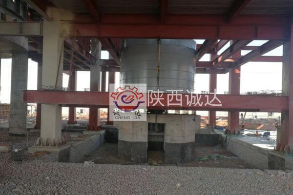 年产3万吨(金属量)高纯三元动力电池级硫酸镍项目施工现场(五)