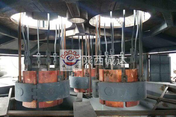 甘肃张掖9000KVA特种精炼炉现场施工进度(二)