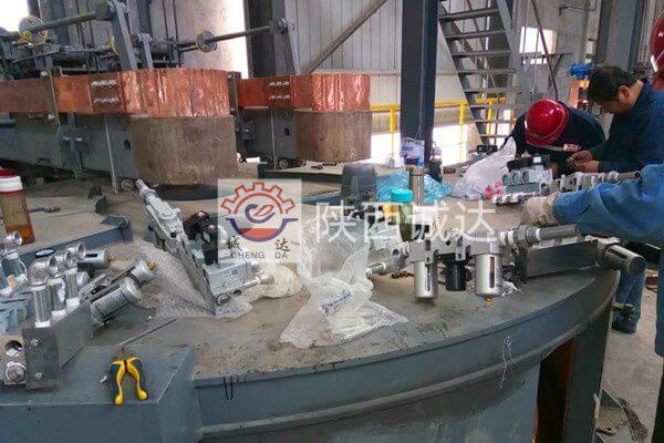 80万吨白刚玉项目施工现场（三）