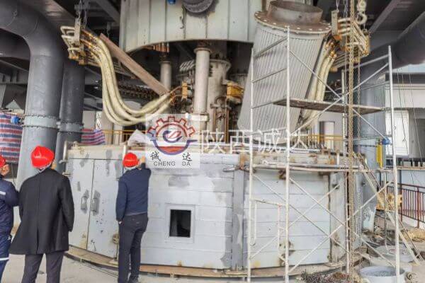 年产3万吨(金属量)高纯三元动力电池级硫酸镍项目施工现场(六)