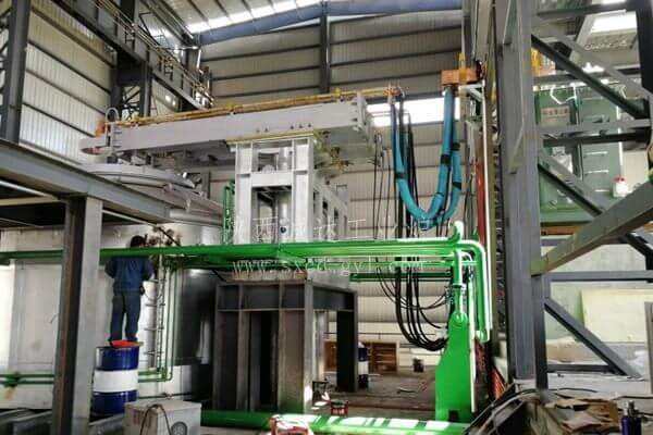 内蒙朱日和3200KVA矿棉炉现场安装情况(二)