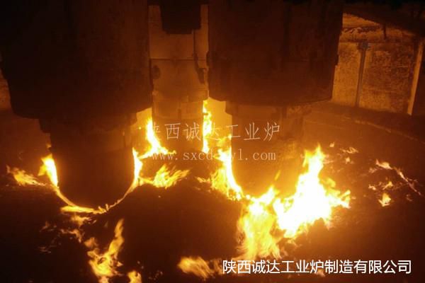 热烈庆祝甘肃锦世化工有限公司9000kVA特种精炼炉点火成功!