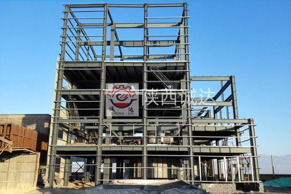 甘肃张掖9000KVA特种精炼炉现场施工进度(一)