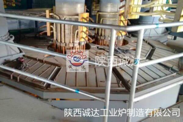 伊朗12500KVA高碳铬铁炉——设备现场安装(五)