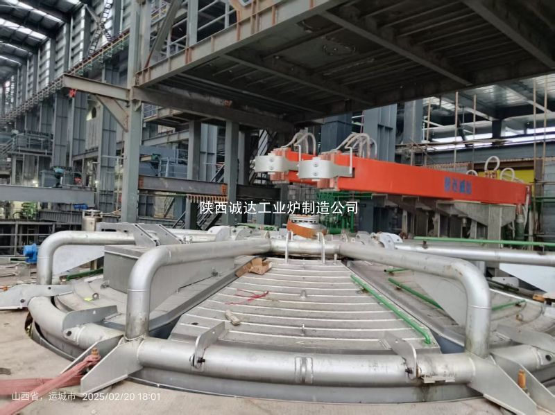 自主研发赋能----2 台 6600KVA 精炼炉山西东方集团就位待启