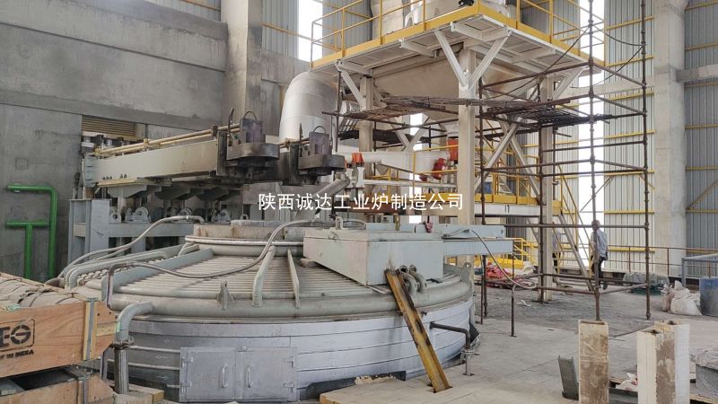 项目落地印度:矿渣棉保温炉安装调试进入倒计时