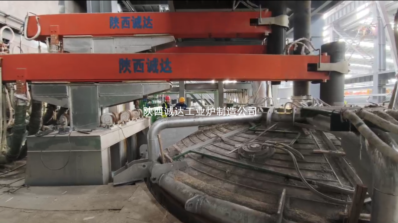 山西东方熔渣炉项目现场--开炉倒计时