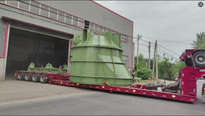 强强联手!陕西诚达工业炉制造有限公司等离子熔融热解炉发运宝武,共探工业环保新路径