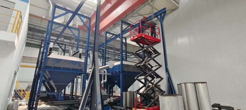 强强联合启新篇!我公司与东北大学合作竖井预热等离子直流电弧炉进入现场安装准备阶段