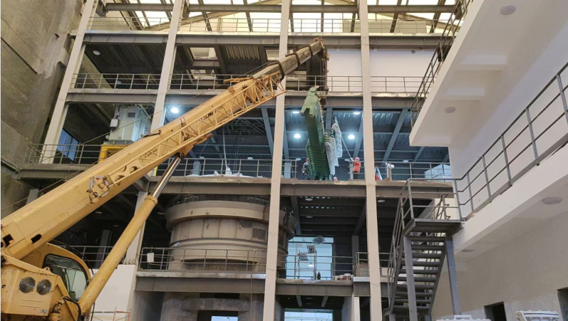 技术赋能环保升级!我司为乐尔打造 7500KVA 冷渣炉项目进入现场安装关键阶段