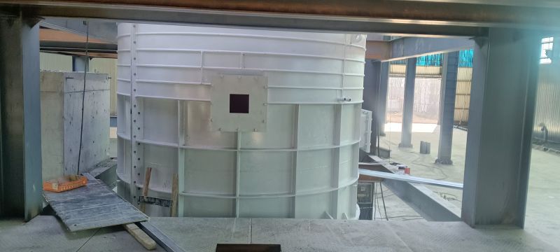 关键设备落地！陕西诚达等离子熔融炉在内蒙古云硕项目现场有序安装