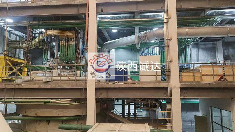 诚达工业炉7500KVA冷渣岩棉电炉安装调试圆满完成