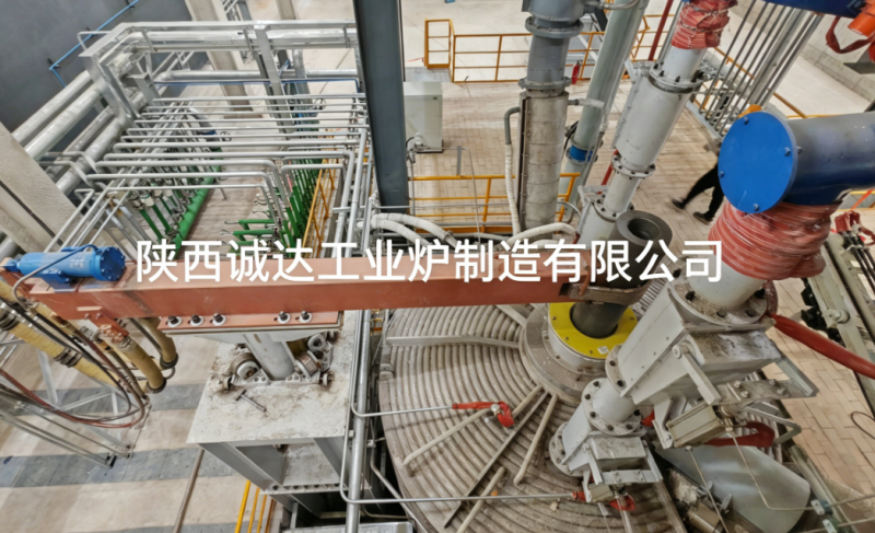 处理钒铁渣直流炉